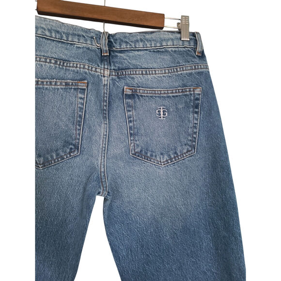 The Garment Darcy Distressed Jeans Straight Leg Size 27 NWT - Picture 5 of 7